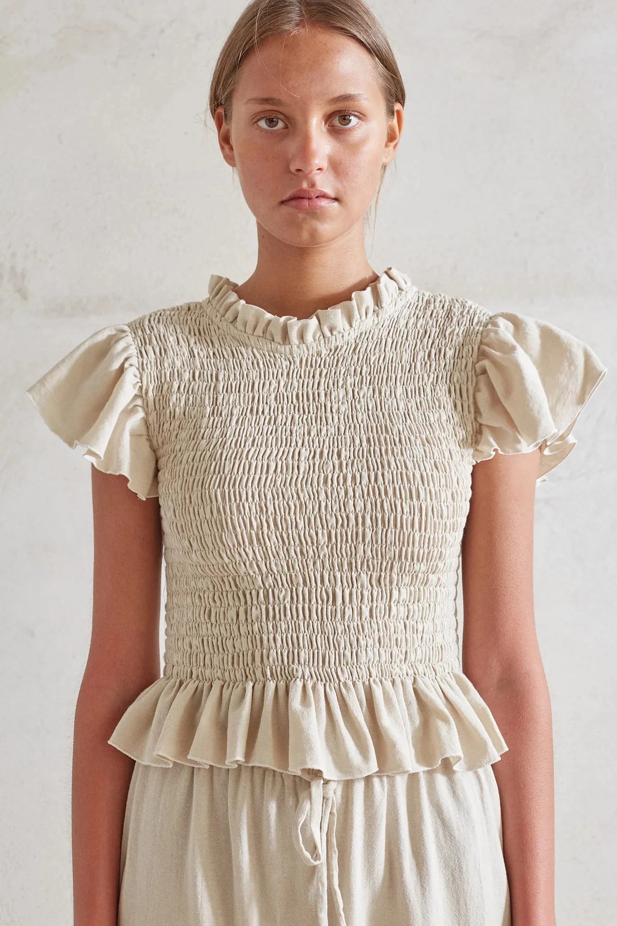 Chérie Top - Clay Cotton