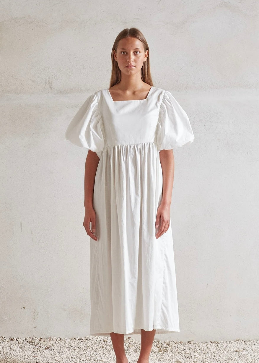 Dress A Cappella - White Organic Cotton
