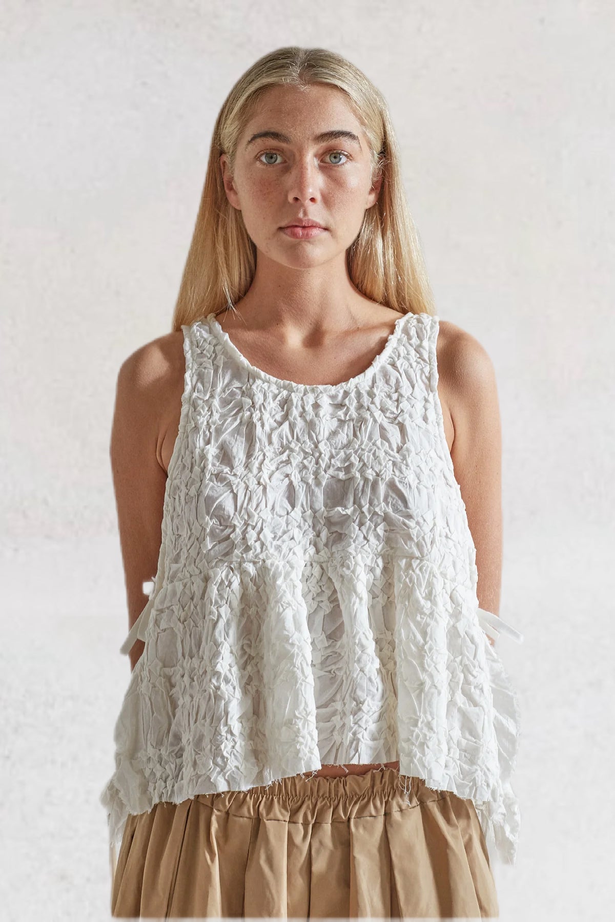 Monet Top - Hand Smock Cotton