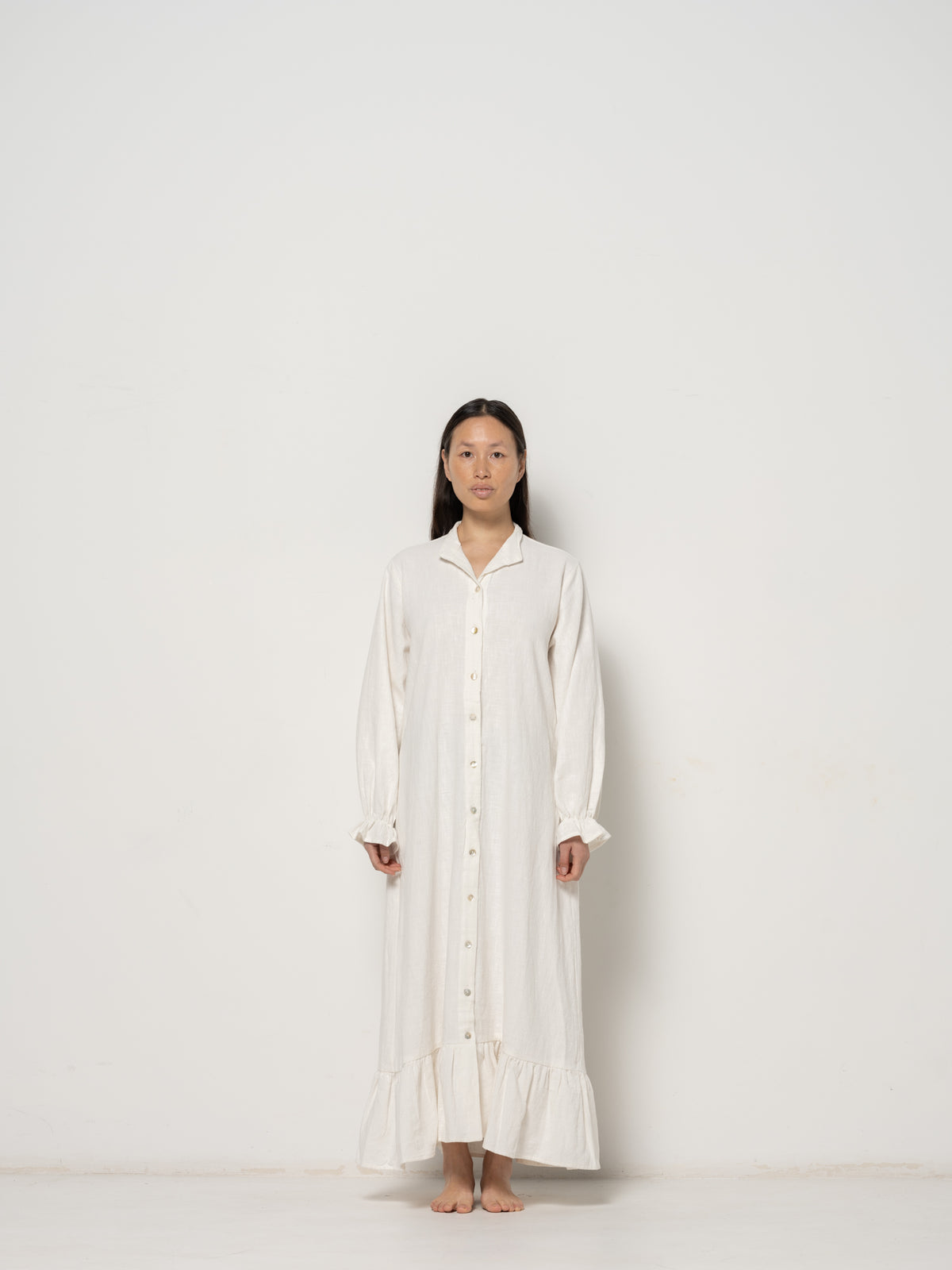 Alma Dress - Natural Ramie Cotton
