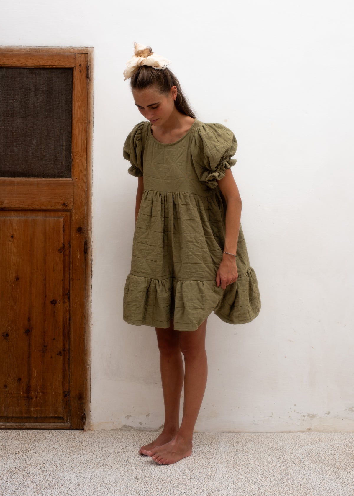 Matisse Dress — Rushes Jacquard Cotton