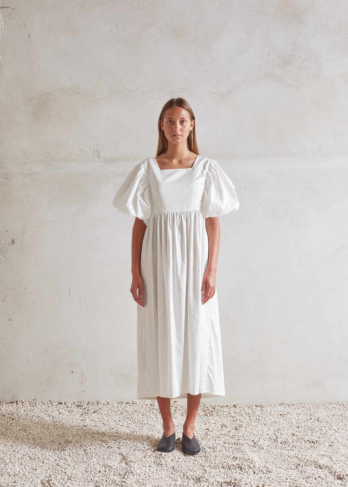 Dress A Cappella - White Organic Cotton